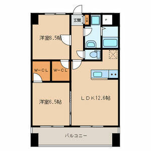 【間取り】 | マーブル　リヌーキー　Ⅱ