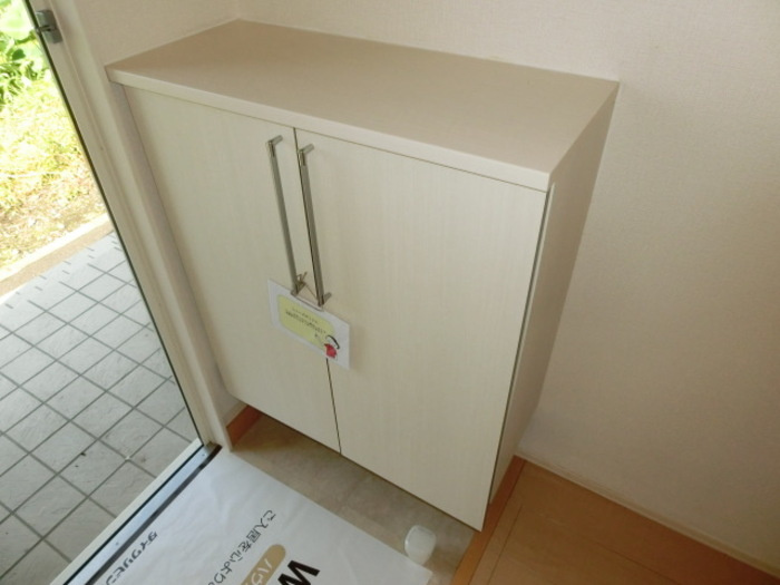 グランモアヒロセの玄関|シューズボックス