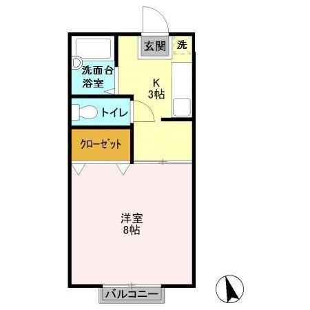 シェリールAIの間取り