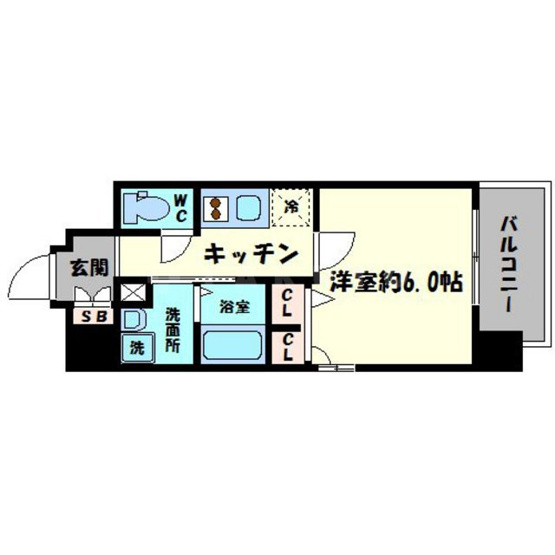 【間取り】 | エスリード心斎橋EAST