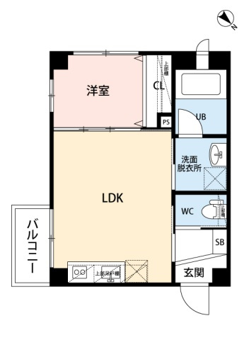 【間取り】 | アトラクティ吉塚Ⅱ
