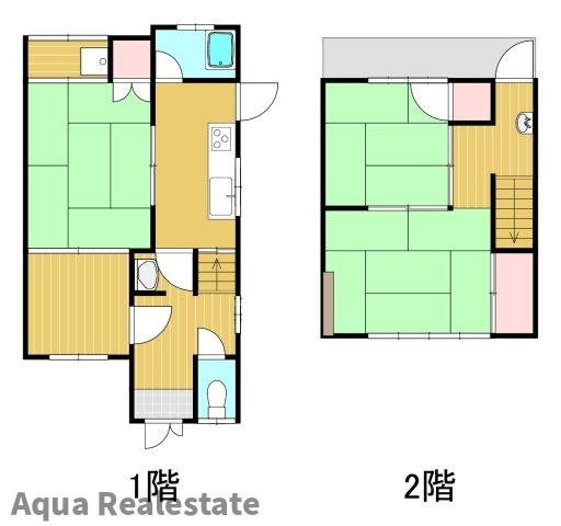 高松市上福岡戸建ての間取り