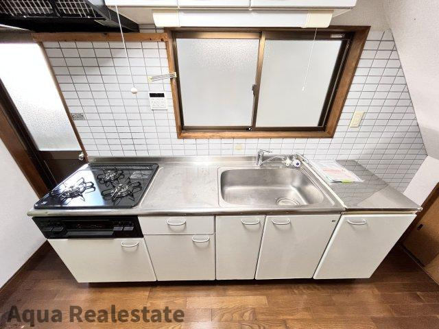 高松市上福岡戸建てのキッチン|使いやすいキッチンです