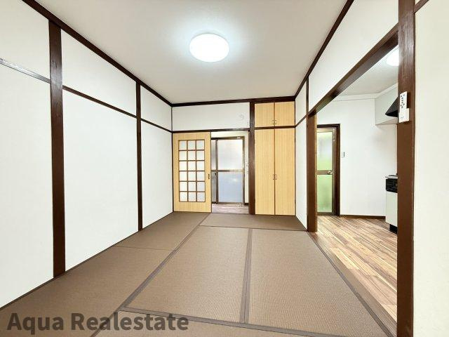 高松市上福岡戸建ての居間・リビング|居間です