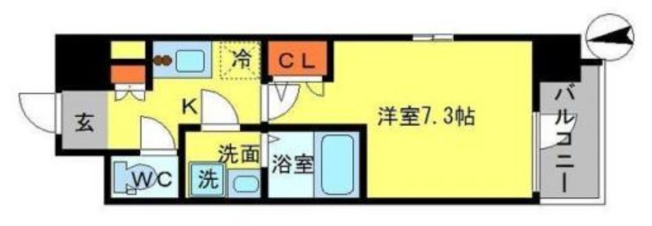【間取り】 | エスリード難波SOUTH　