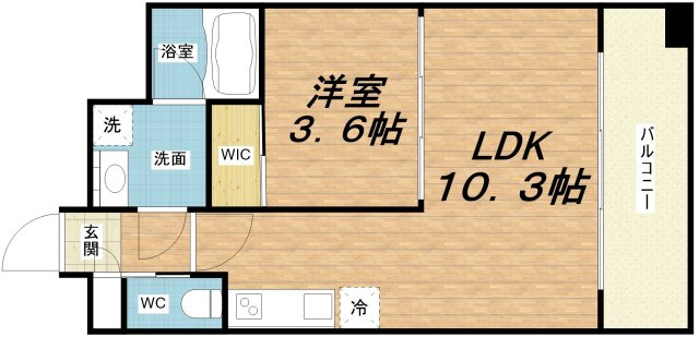 【間取り】 | プレジオ弁天町EURO