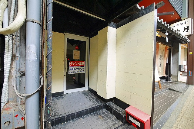 下御門町店舗の外観パース