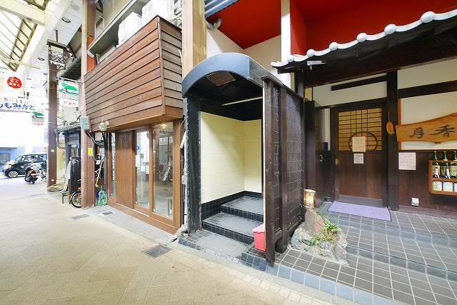 下御門町店舗の外観パース