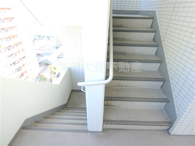 メインステージ蒲田Ⅱ@仲介手数料最大無料のその他共用部分|非常階段