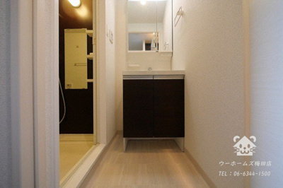 【その他】 | リッツ加島 | 広い洗面スペース