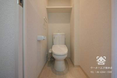 【トイレ】 | リッツ加島 | 清潔感のあるトイレです