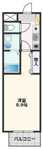 【間取り】 | ジュネス・ブランドール