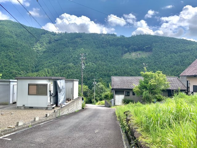 売土地　島田市川根町笹間渡の前面道路含む現地写真|前面道路含む現地写真です