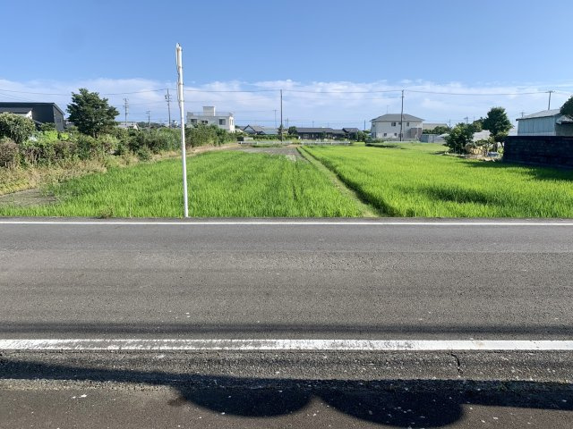売土地　焼津市すみれ台の展望|真南向きで前面に遮るものもなく、日当たり良好です