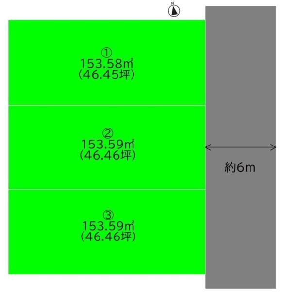 和歌山市古屋分譲地（1号地の内容）