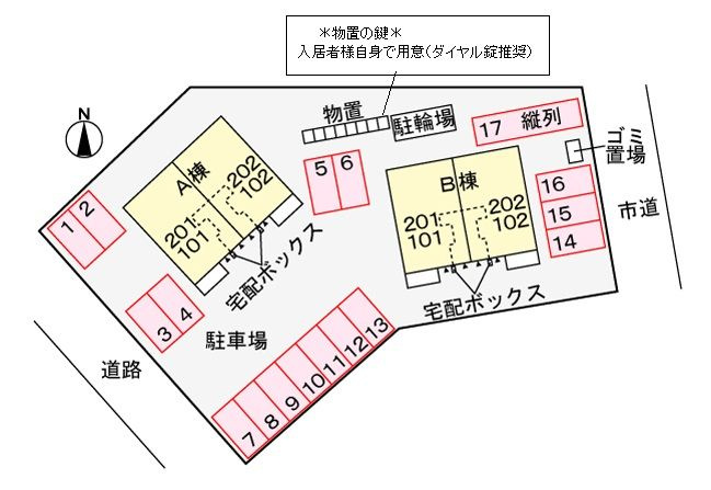エクセルＡ　　刈谷市近郊の賃貸ならクラスホーム刈谷店の駐車場