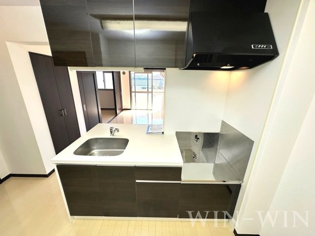 レ・セーナのキッチン