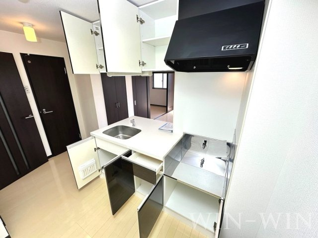 レ・セーナのキッチン