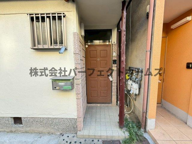 長尾家具町戸建　賃貸のエントランス|落ち着いたエントランスです