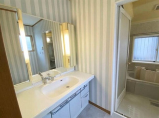 【洗面所】 | 平塚市河内 中古戸建て | 洗面