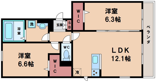 【間取り】 | クリスタルハイツあびこα