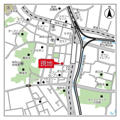 【地図】 | ＳＵＮ麻布十番