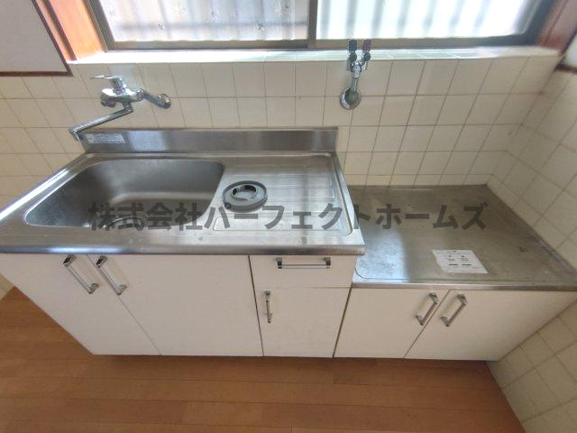 南中振1丁目戸建　賃貸のキッチン|キッチンです