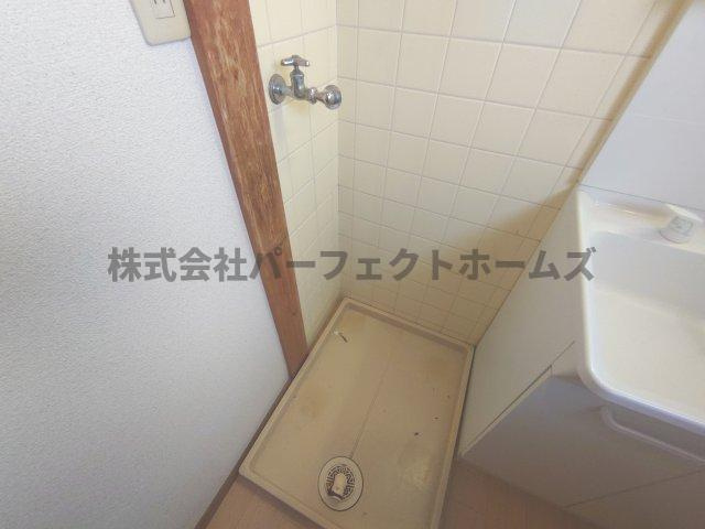 南中振1丁目戸建　賃貸の設備|室内洗濯パンです
