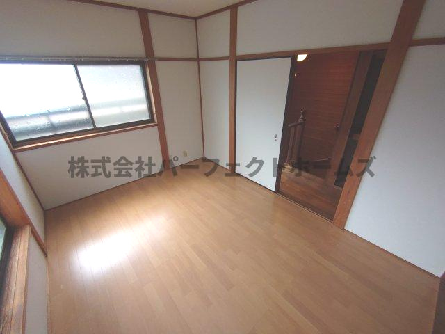 南中振1丁目戸建　賃貸の洋室|広々とした洋室です