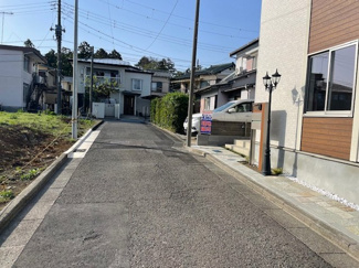 【前面道路含む現地写真】 | 前面道路