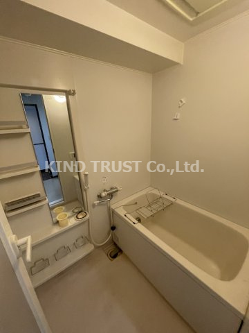 天神橋ハイムの浴室|きれいなお風呂です