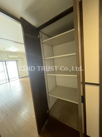 天神橋ハイムの収納|大きなスペースがあり、収納には困りません