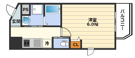 コンフォート滝川公園の間取り