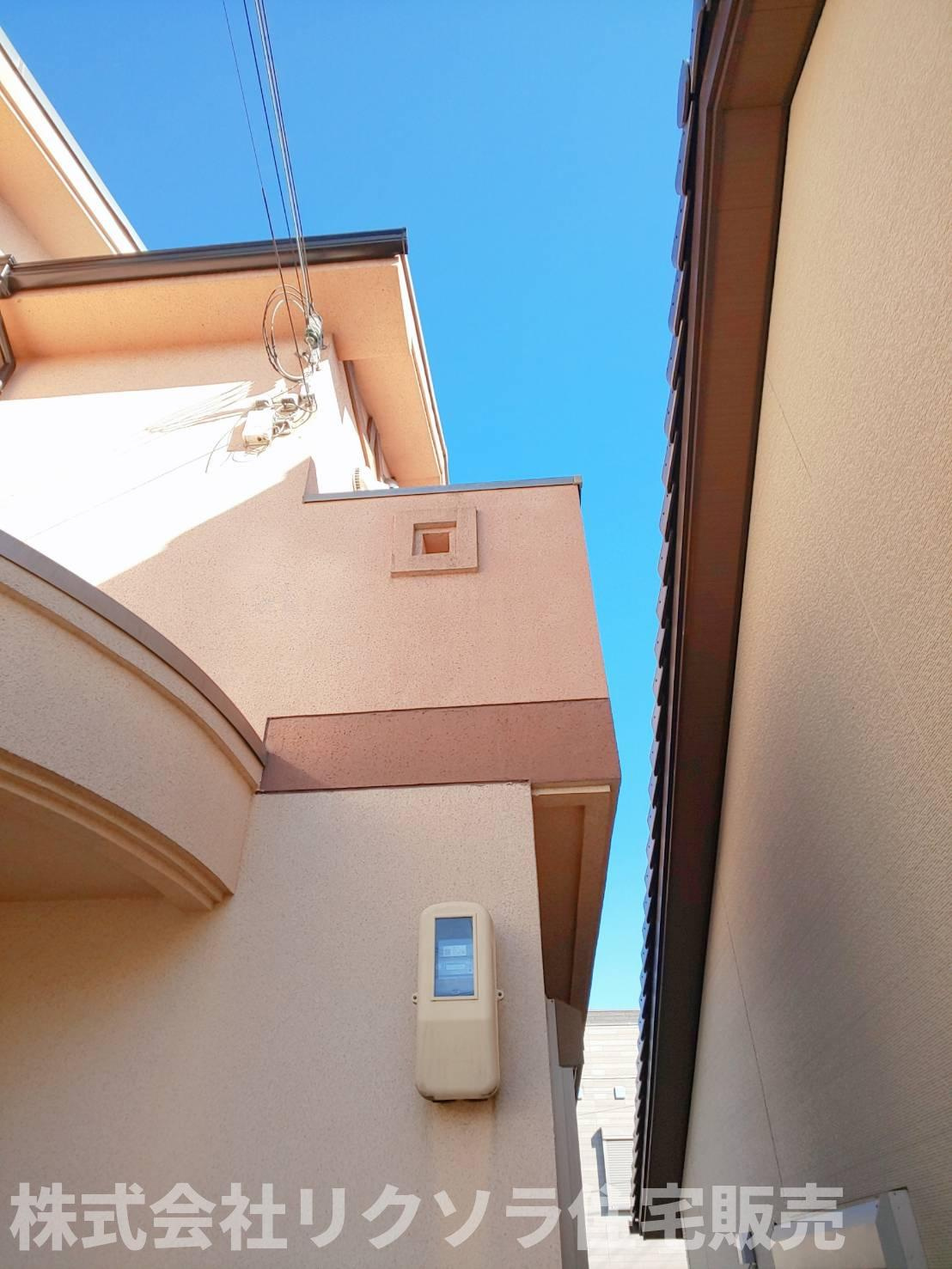 枚方市須山町　中古一戸建てのバルコニー