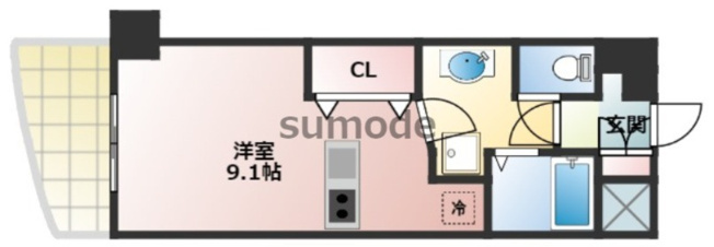 【間取り】 | De'lead河原町
