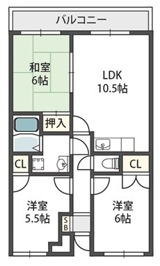 【間取り】 | ウィング・ヒルズ羽曳野