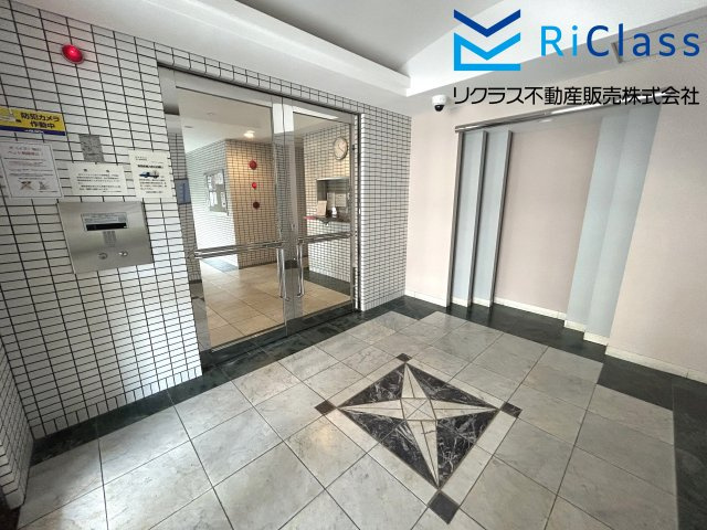 板宿パークホームズのエントランス|毎日通るエントランスはこのようになっています