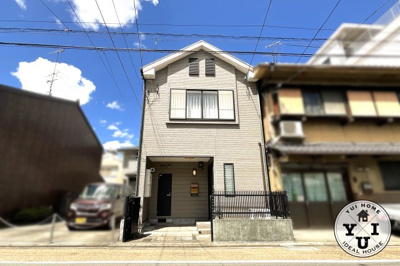 【外観】 | 伏見区深草直違橋５丁目　中古戸建 | 子育て世代の方にもおすすめの物件です(*´▽｀*)児童公園や保育機関なども近くにあり、小学校が徒歩3分と通学距離も安心できますね！