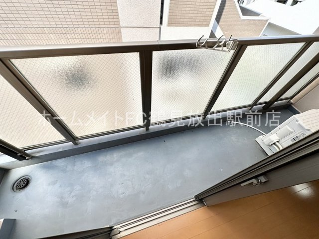 カサデコモドのバルコニー