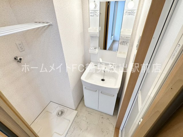 カサデコモドの洗面所