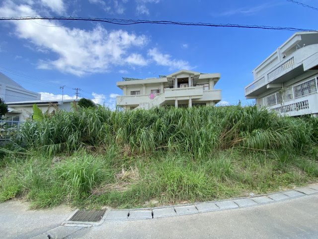うるま市赤野（70坪・建築条件なし売地）の外観|※2023.8.22撮影