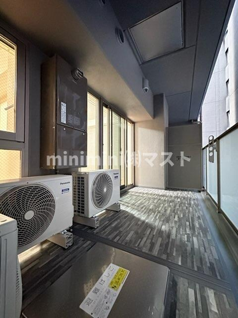 IBC Residence Westのバルコニー