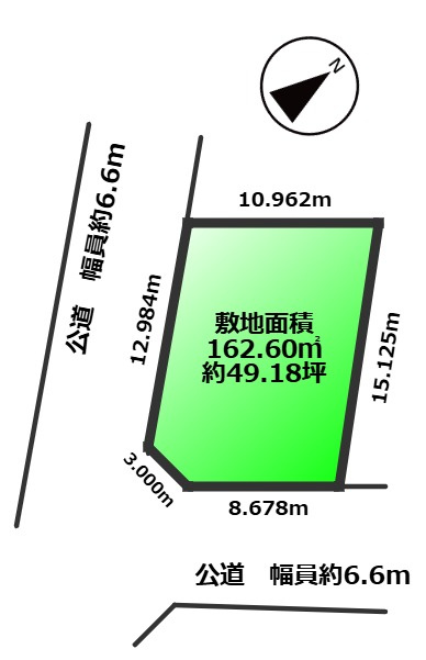 瀬戸市北松山町1丁目売地