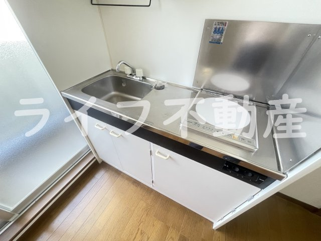 武田ビルのキッチン|使いやすいキッチンです