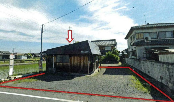 近江八幡市若宮町の店舗事務所の外観