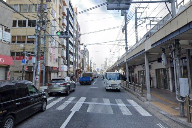 大井町GSビルの周辺