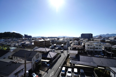 【展望】 | 【上質リノベ】ライオンズマンション海老園 | 現地（2023年10月30日10：00頃）撮影