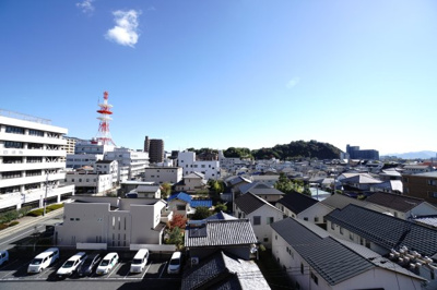 【展望】 | 【上質リノベ】ライオンズマンション海老園 | 現地（2023年10月30日10：00頃）撮影