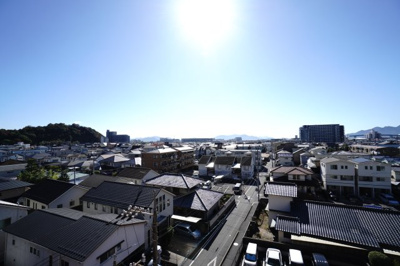 【展望】 | 【上質リノベ】ライオンズマンション海老園 | 現地（2023年10月30日10：00頃）撮影