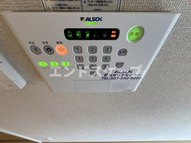 スクエアBのセキュリティ|高崎、前橋のお部屋探しはエンドスケープまで！お客様の理想お聞かせ下さい♪